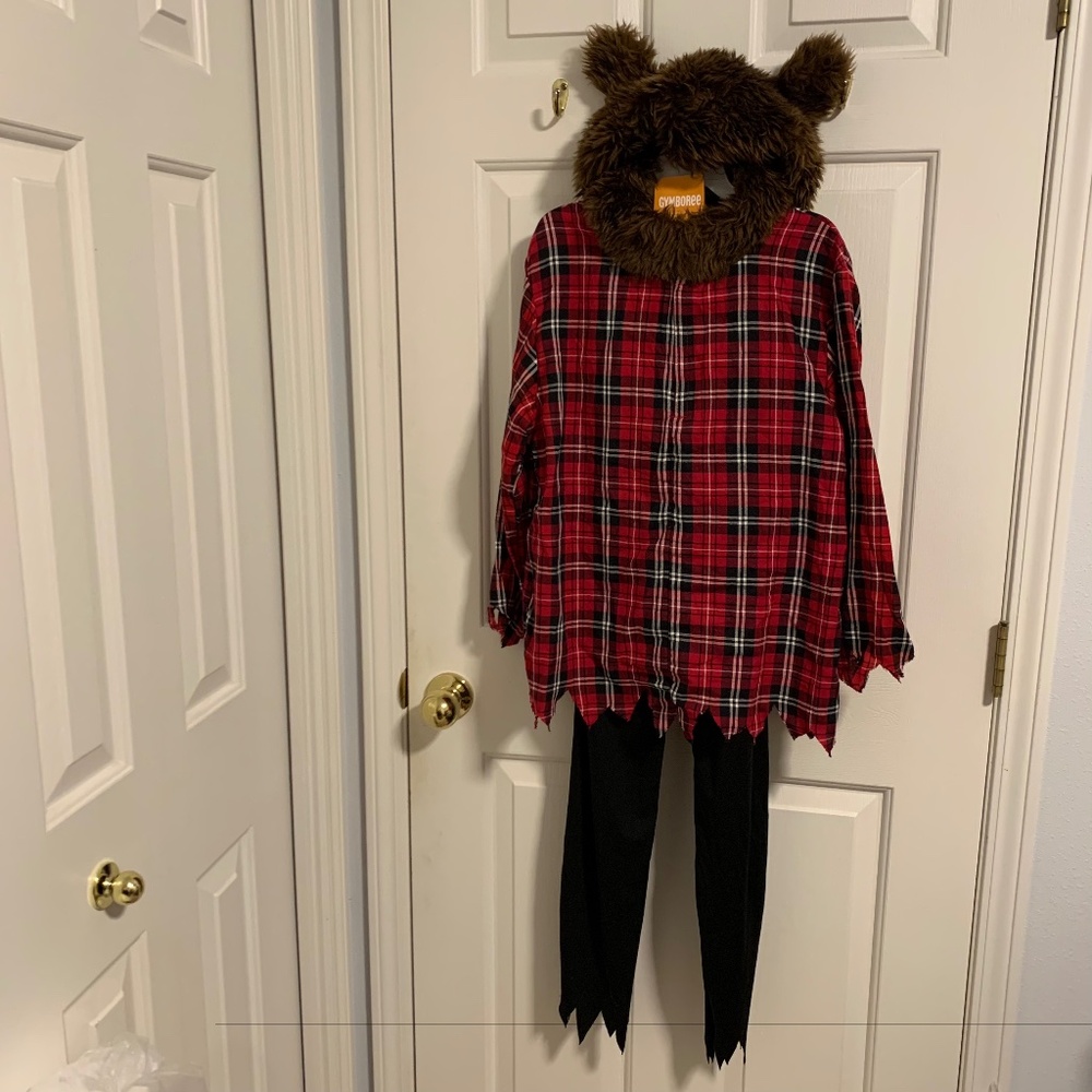 Gymboree New Werewolf Costume Size 10/12